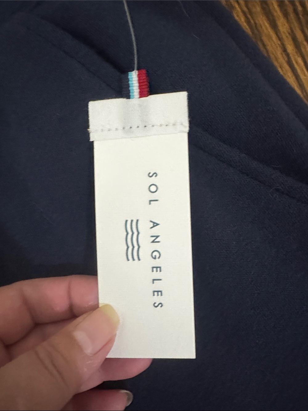 Sol Angeles/Jogger Sweatpants with White Stripe Detail on bottom left leg/tags! - Picture 4 of 12